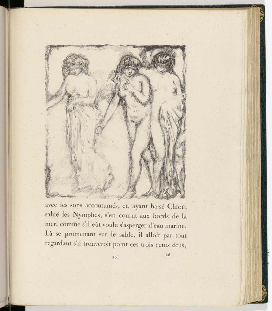 In-text plate (page 201) from Daphnis et Chloé