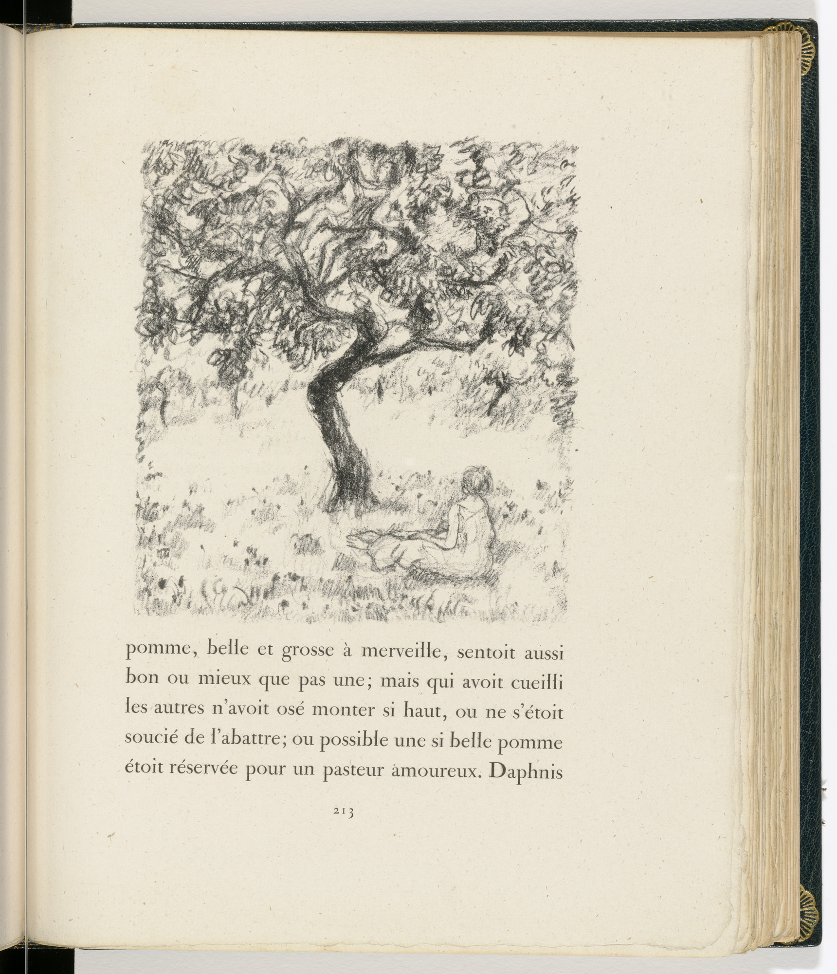 Pierre Bonnard. In-text plate (page 213) from Daphnis et Chloé