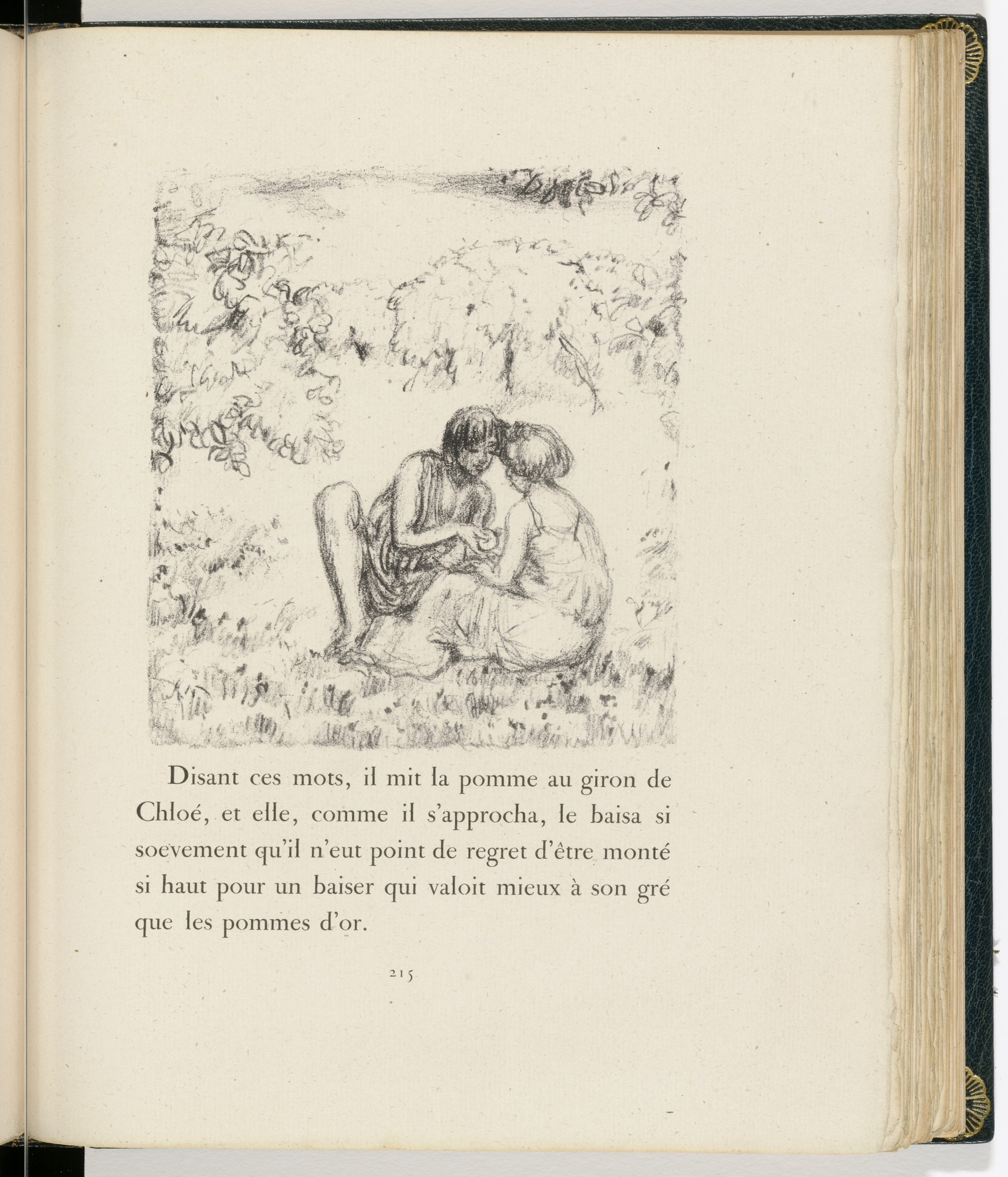 Pierre Bonnard. In-text plate (page 215) from Daphnis et Chloé