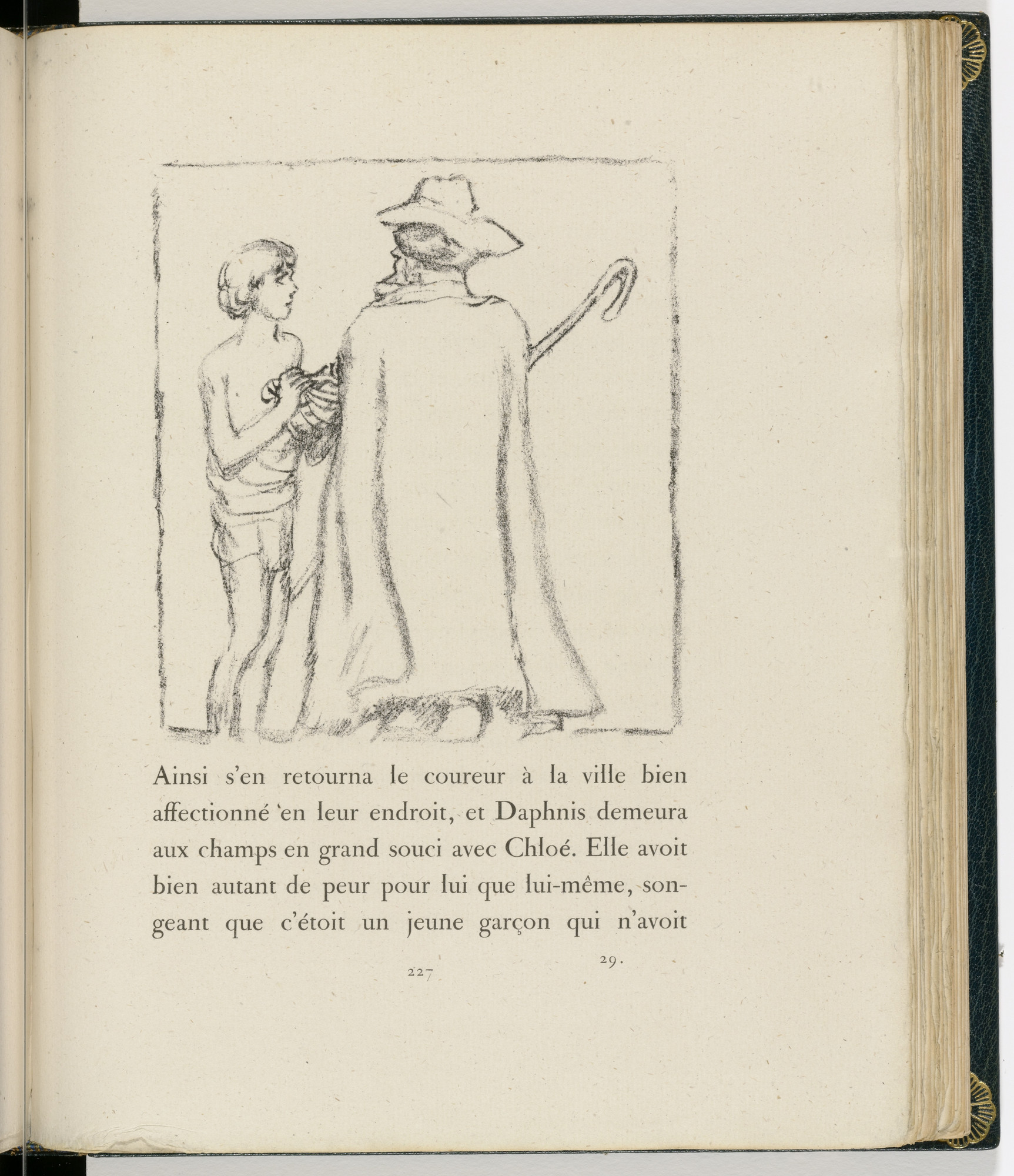 Pierre Bonnard. In-text plate (page 227) from Daphnis et Chloé