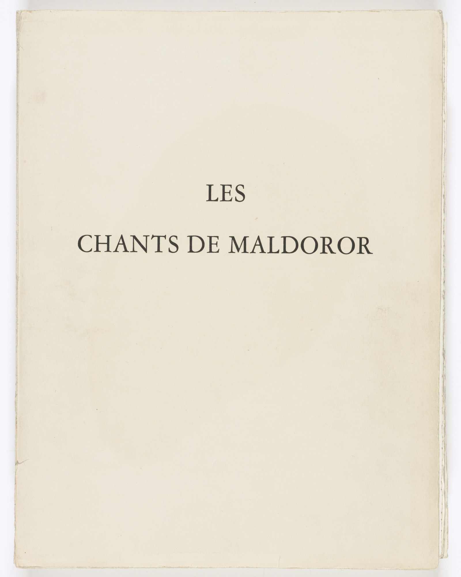 Salvador Dalí. Les Chants de Maldoror (The Songs of Maldoror)