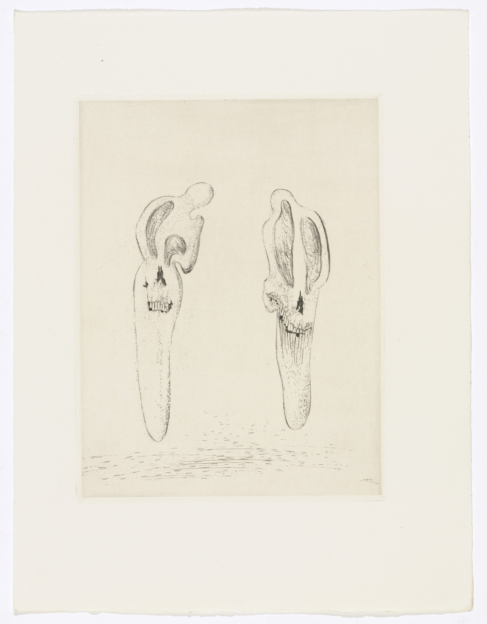 Salvador Dalí. Plate (facing page 82) from Les Chants de Maldoror (The Songs of Maldoror)