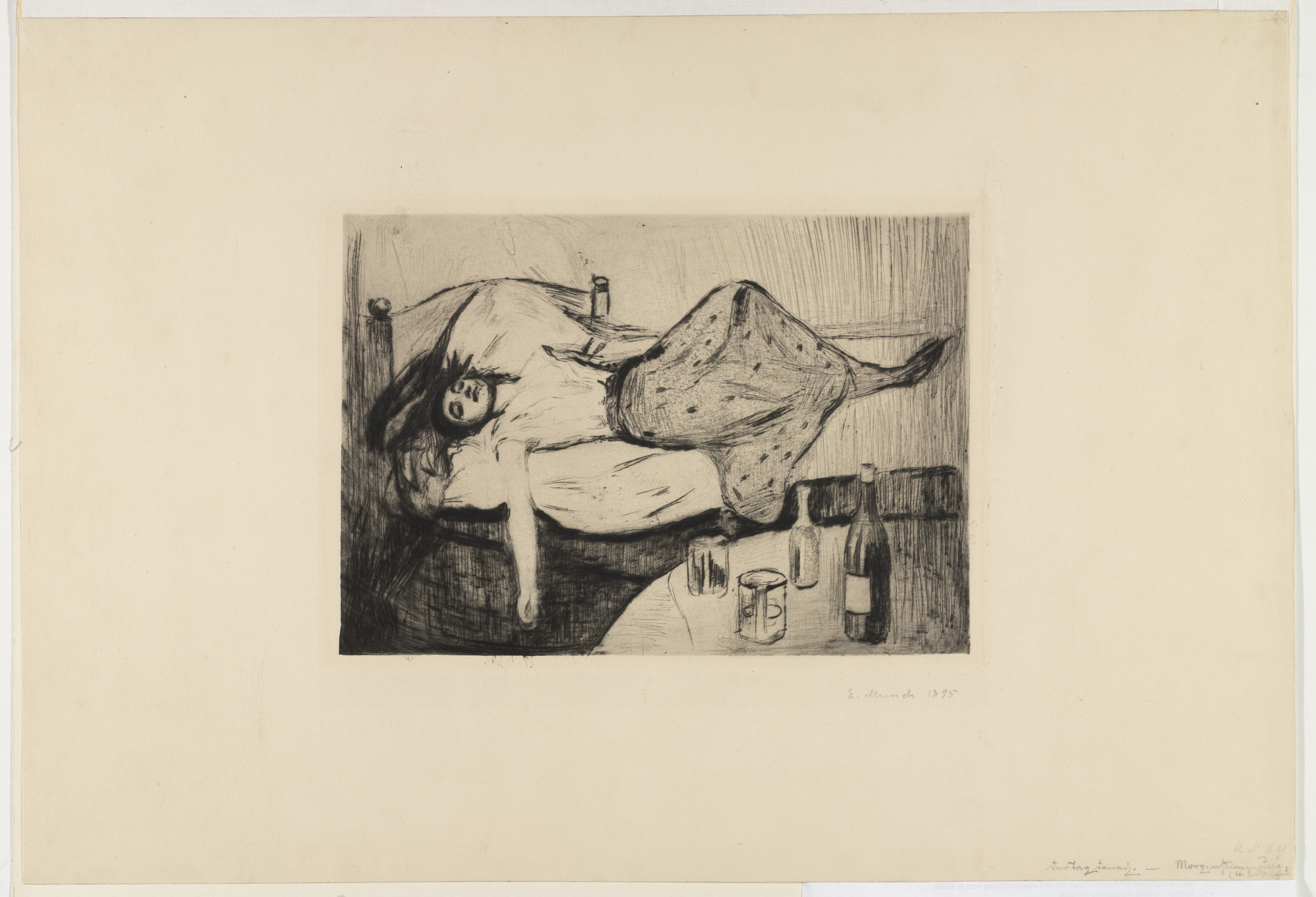 Edvard Munch. The Day After (Dagen derpå). 1894–95, signed 1895