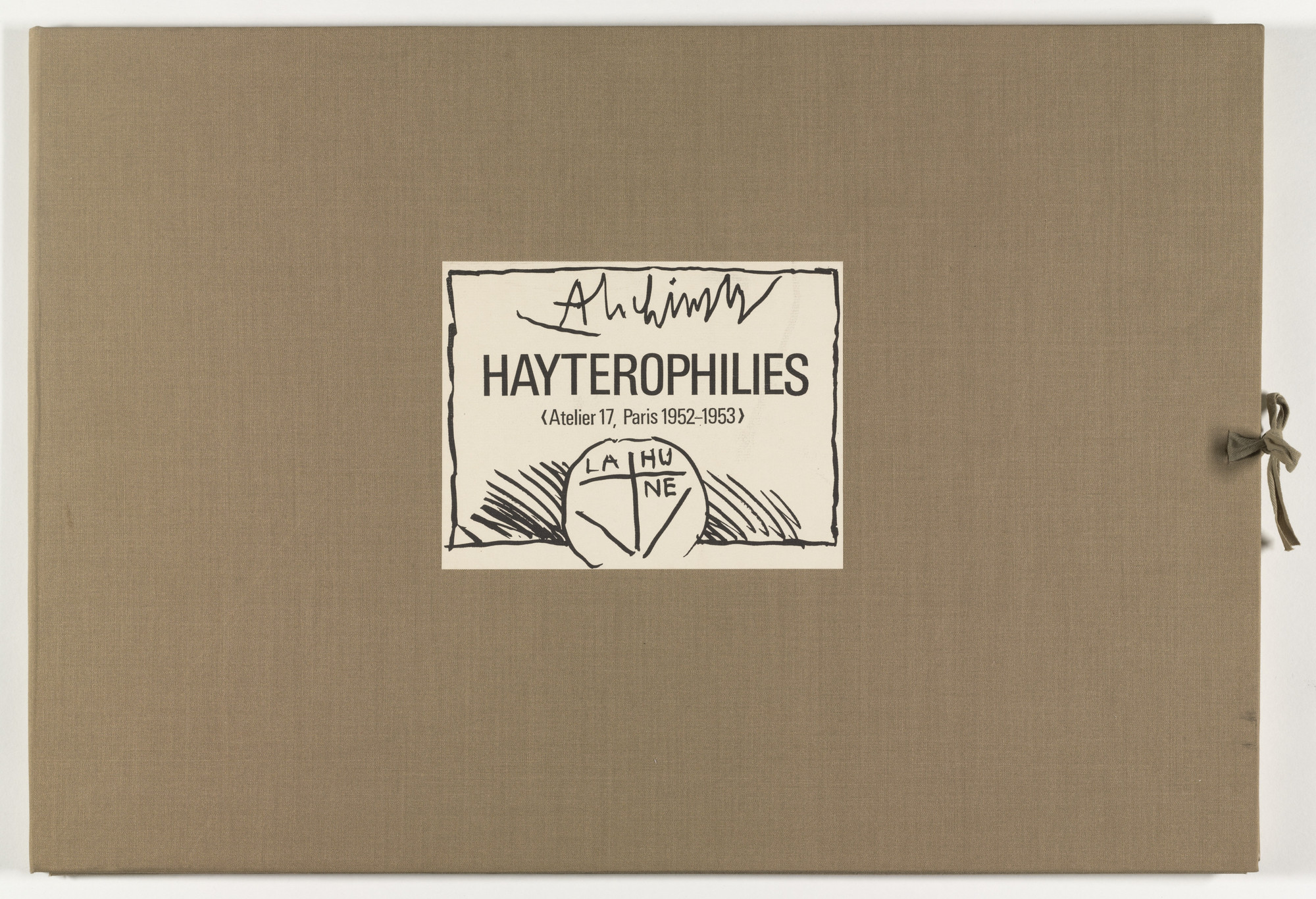 Pierre Alechinsky. Hayterophilies