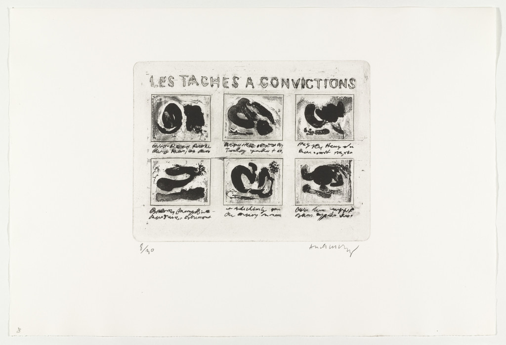 Stains of Evidence (Les taches à convictions) from Hayterophilies