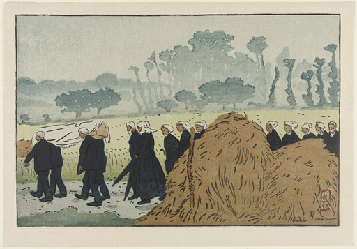 Enterrement à Trestraou (Burial at Trestraou)