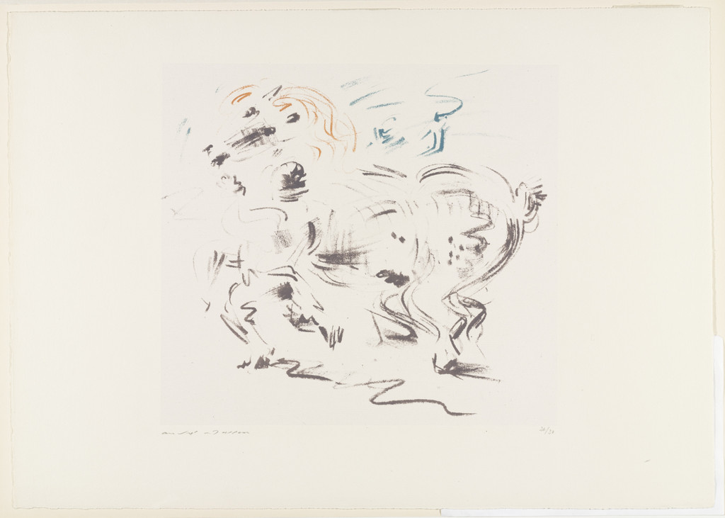The Horse Tryout, André Masson, 1951