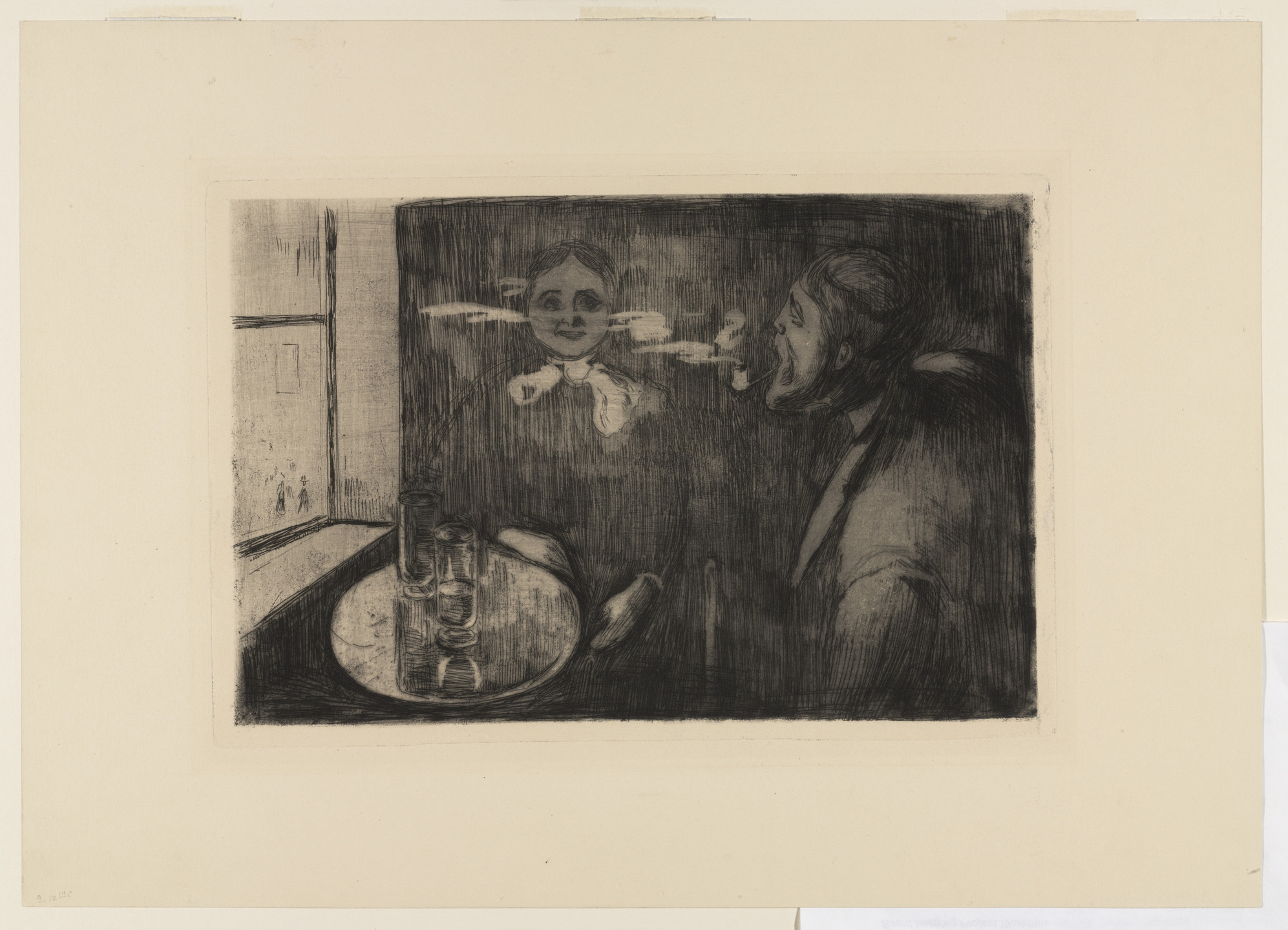 Edvard Munch. Tête-a-tête. 1894/1895