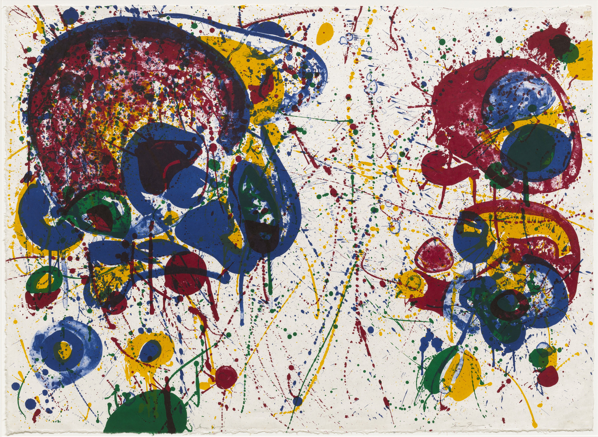 Sam Francis. Untitled. 1963 | MoMA