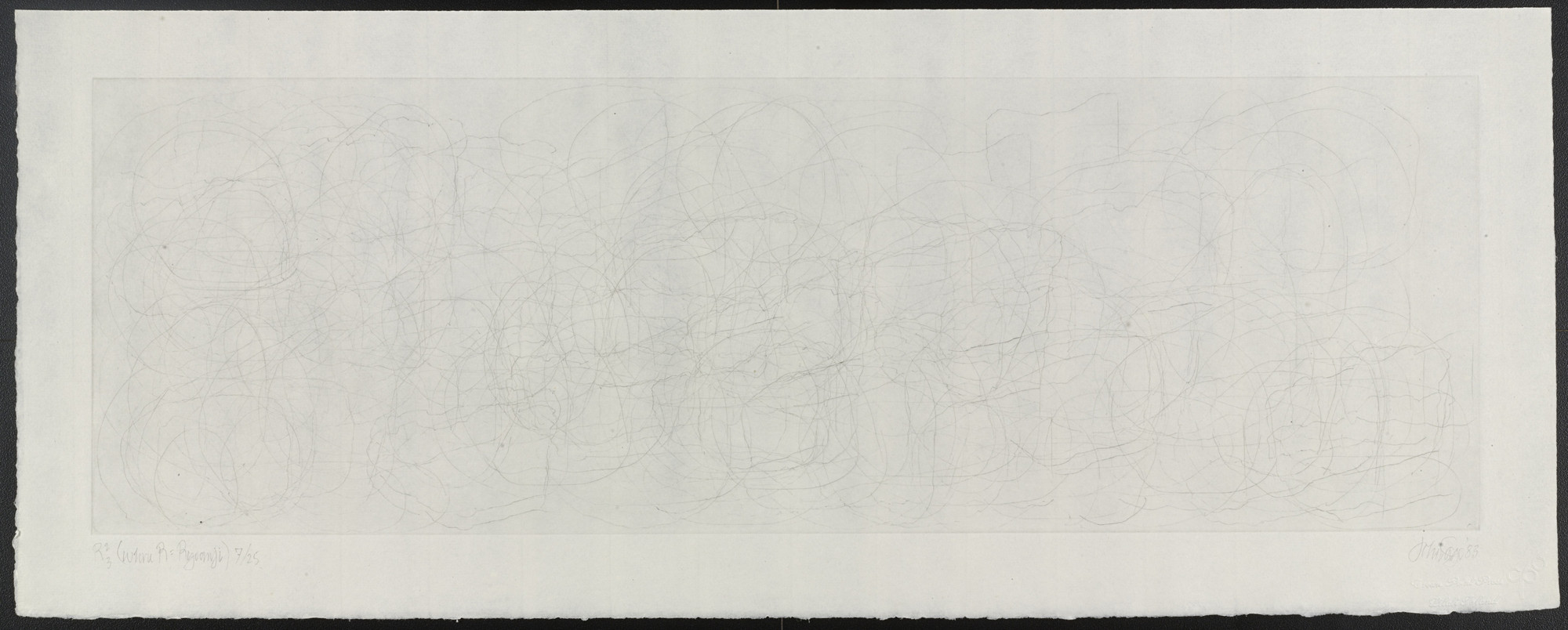 John Cage. Where R=Ryoanji. 1983 | MoMA