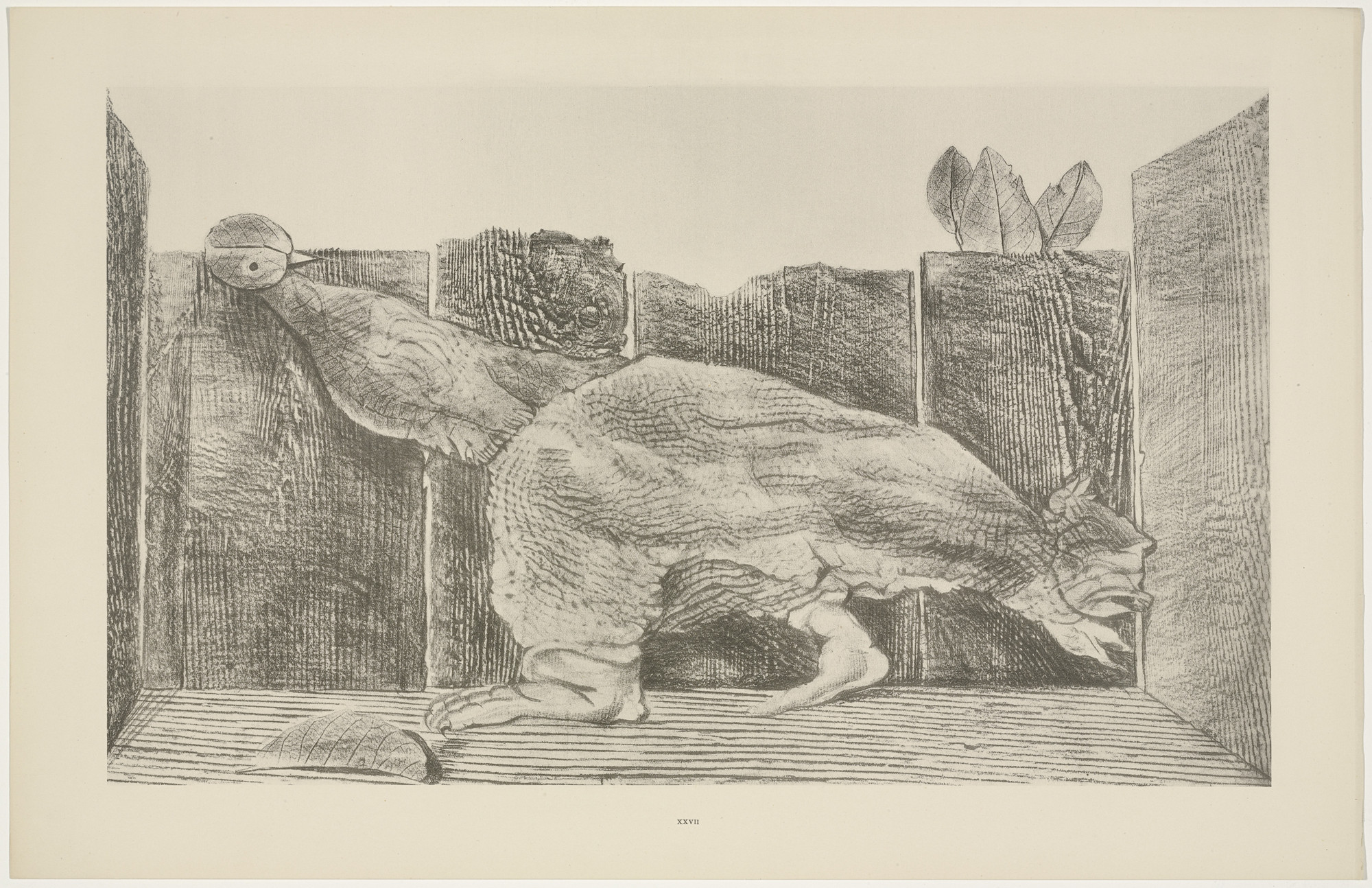 Max Ernst. In the Stable of the Sphinx (Dans l'écurie du