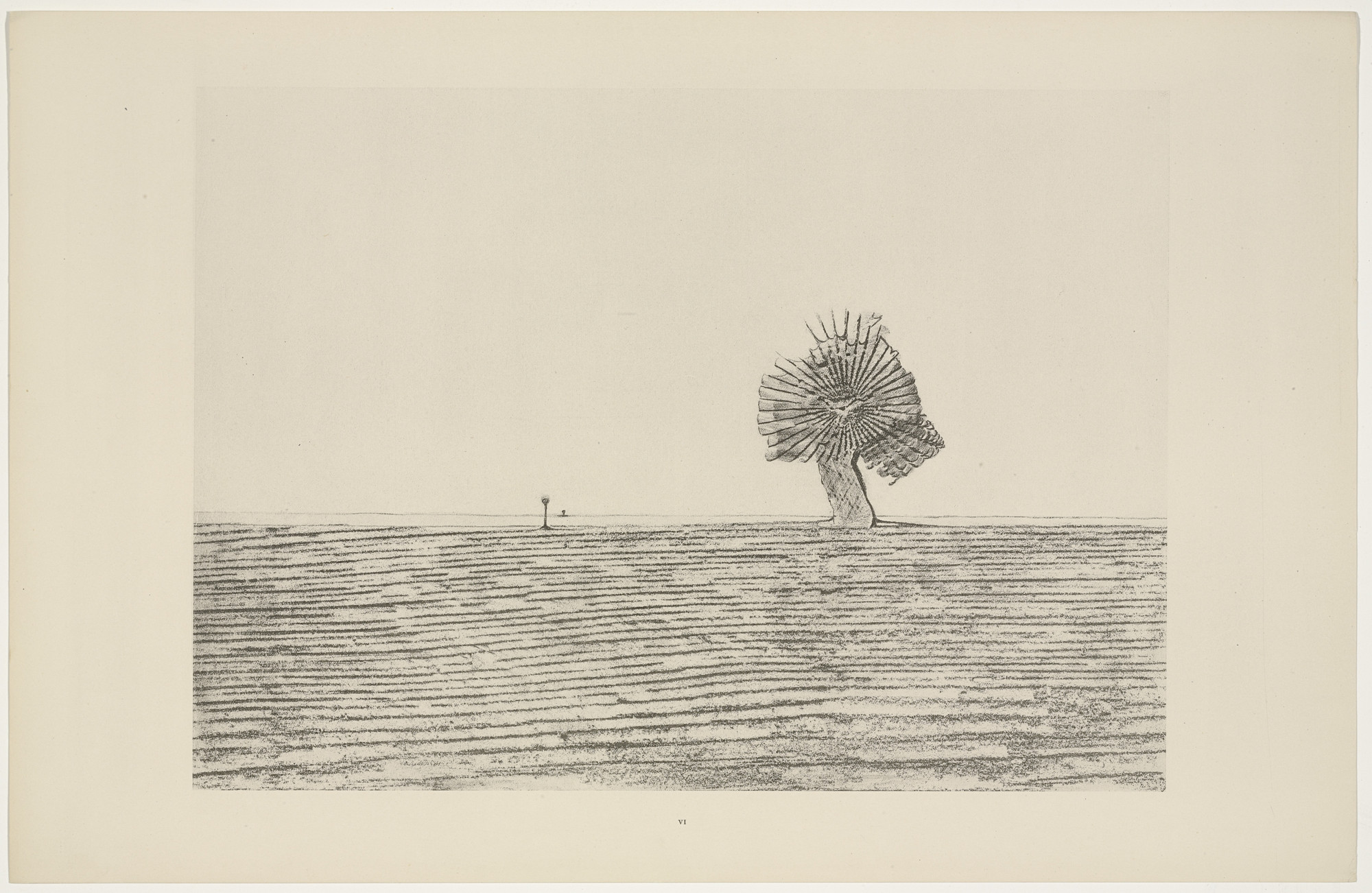 Max Ernst. The Pampas (Les Pampas) from Natural History (Histoire naturelle). c. 1925, published 1926
