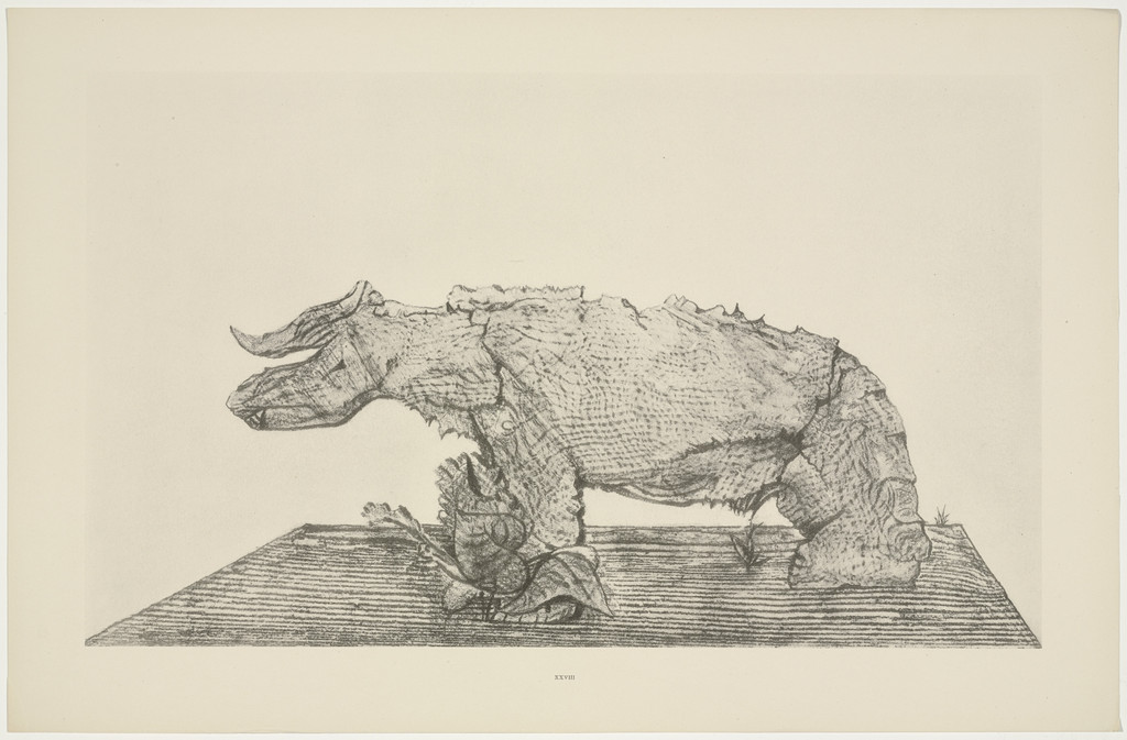 The Repast of Death (Le Repas du mort) from Natural History (Histoire naturelle)