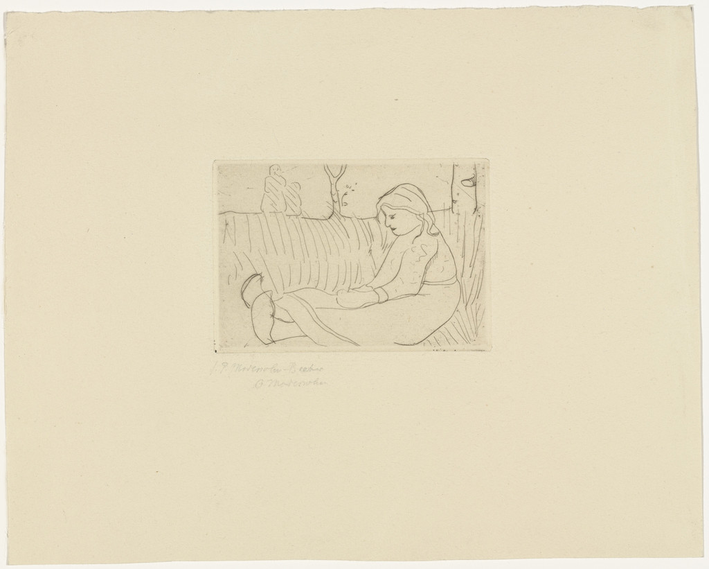 Seated Child (Sitzendes Kind)