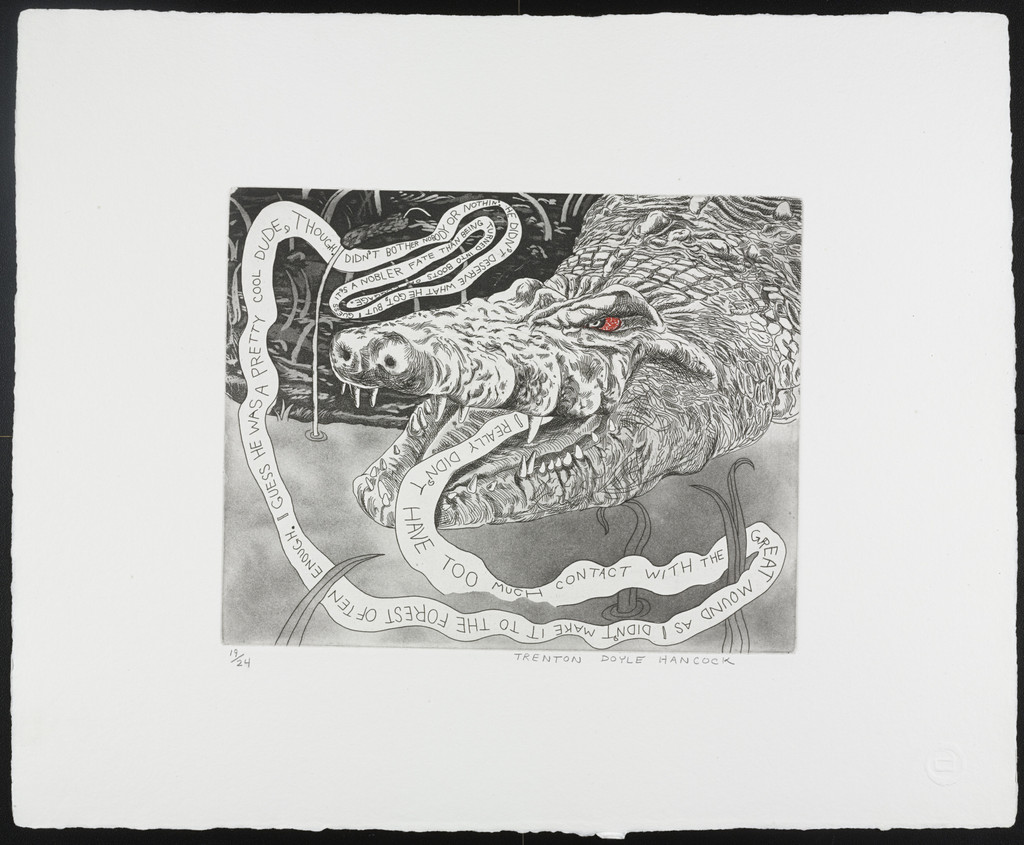 Untitled from Bye and Bye (Nine Sad Etchings)