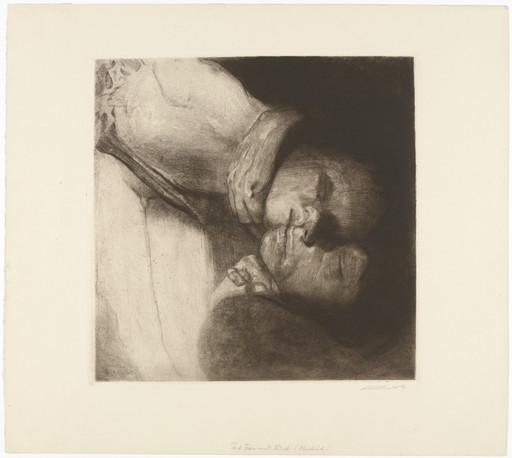 Käthe Kollwitz. Death, Woman, and Child (Tod, Frau und Kind). 1910, printed c. 1931 or after