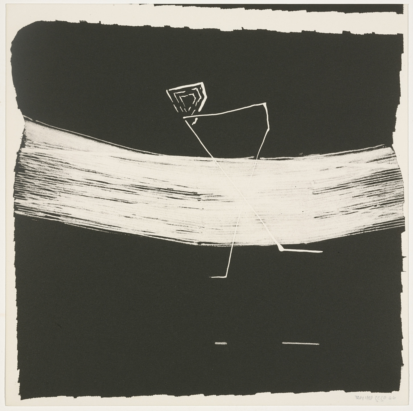 Gego (Gertrud Goldschmidt). Untitled from an untitled portfolio. 1966