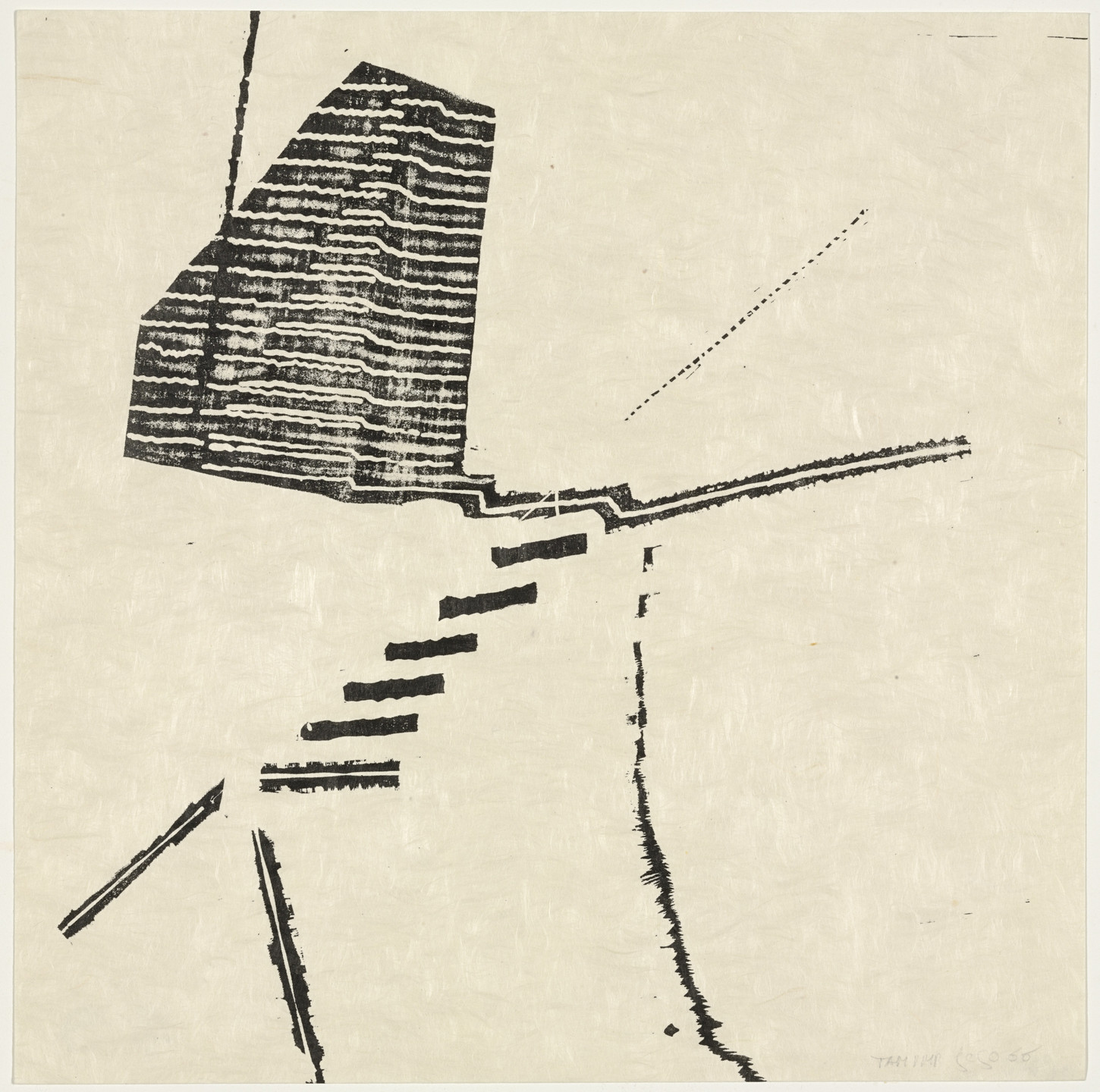 Gego (Gertrud Goldschmidt). Untitled from an untitled portfolio. 1966