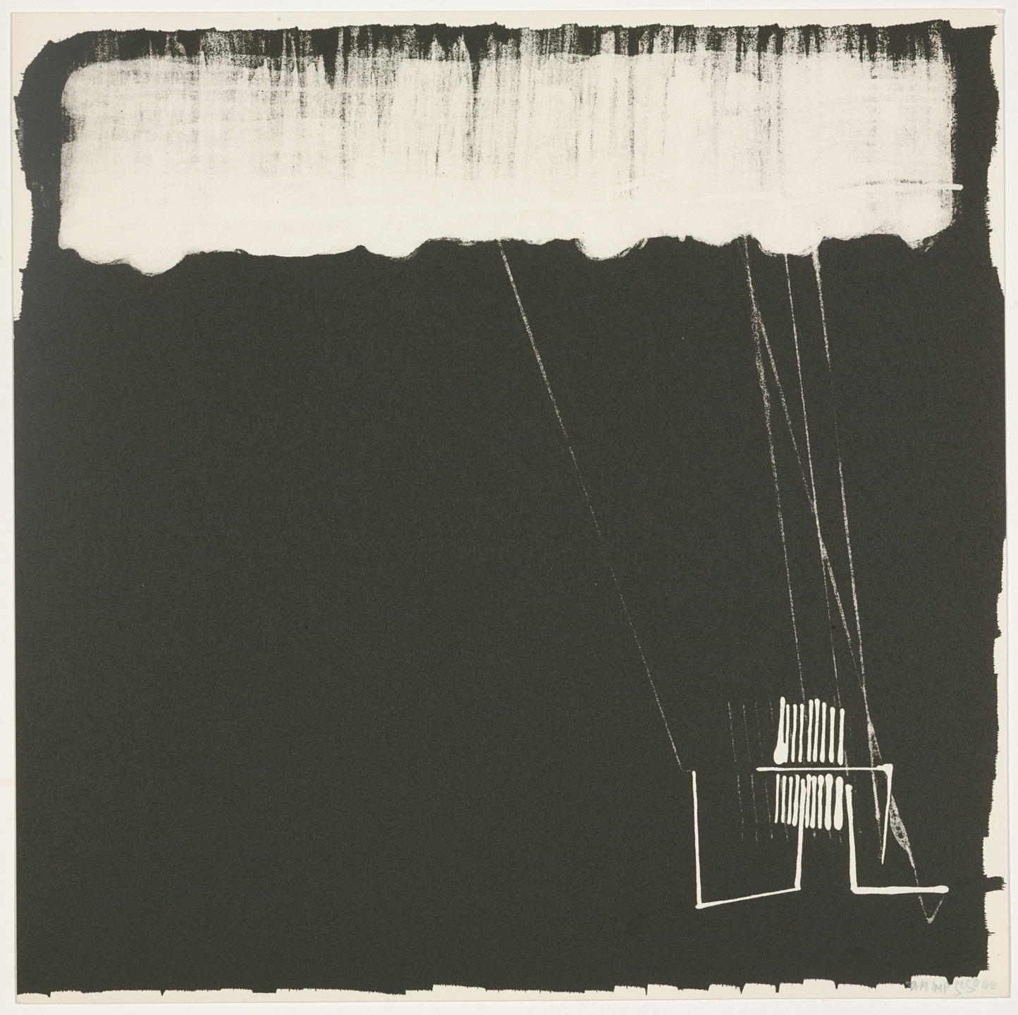 Gego (Gertrud Goldschmidt). Untitled from an untitled portfolio. 1966