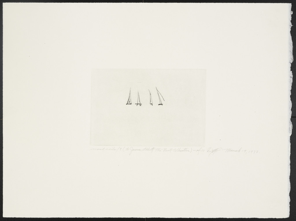 Second Sails 8 from Second Sails (To James Abbott McNeill Whistler)
