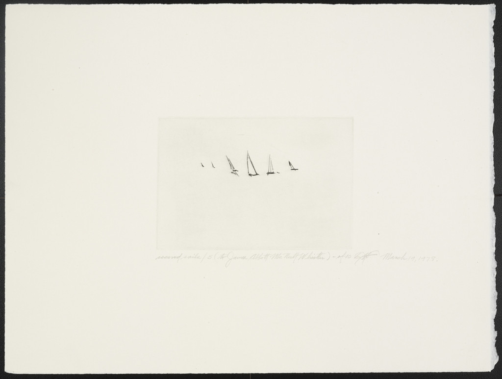 Second Sails 5 from Second Sails (To James Abbott McNeill Whistler)