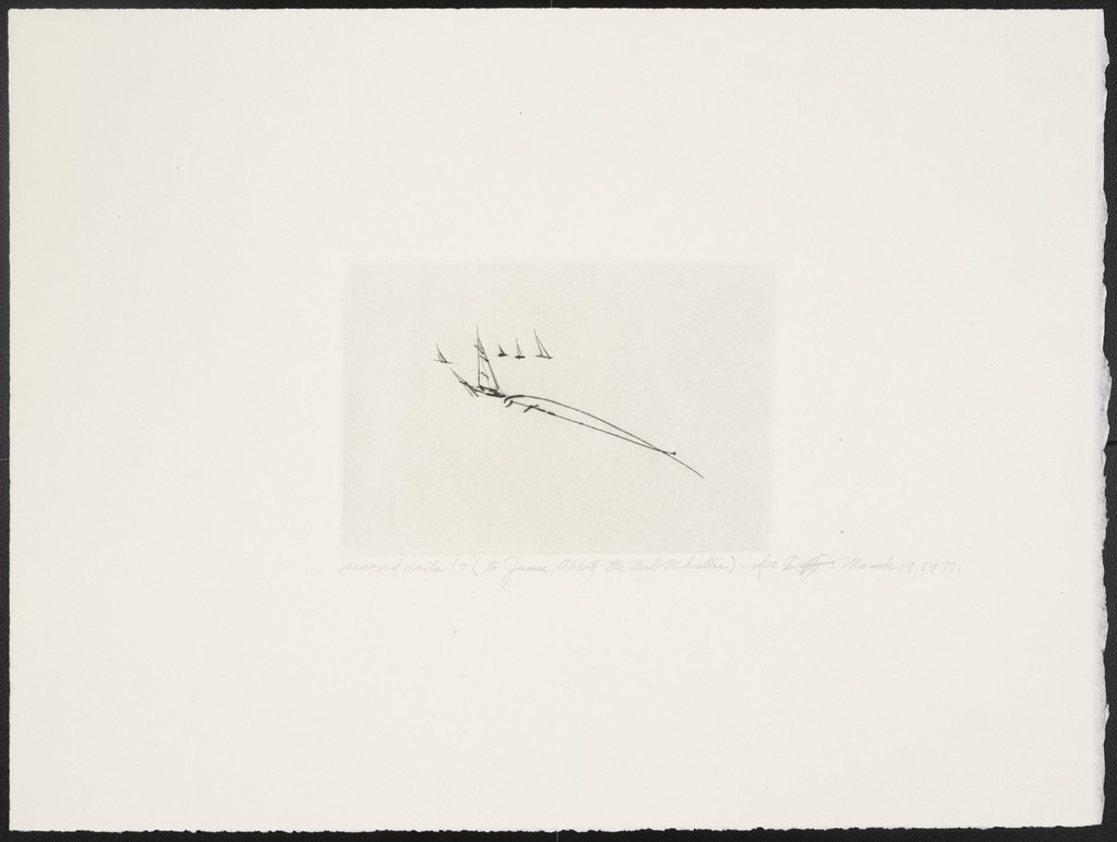 Second Sails 7 from Second Sails (To James Abbott McNeill Whistler)
