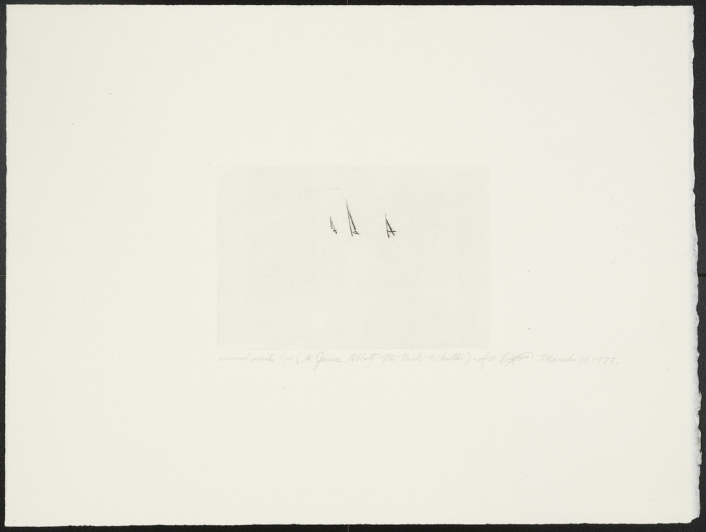 Second Sails 10 from Second Sails (To James Abbott McNeill Whistler)