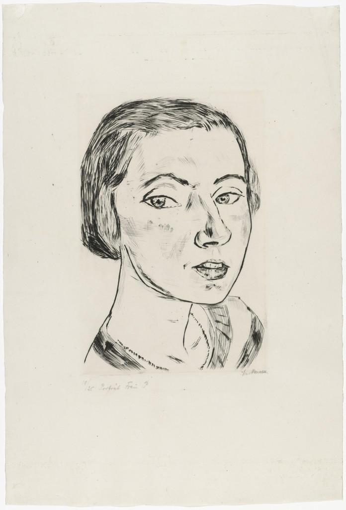 Portrait of Frau Parcus I (Bildnis Frau Parcus I)