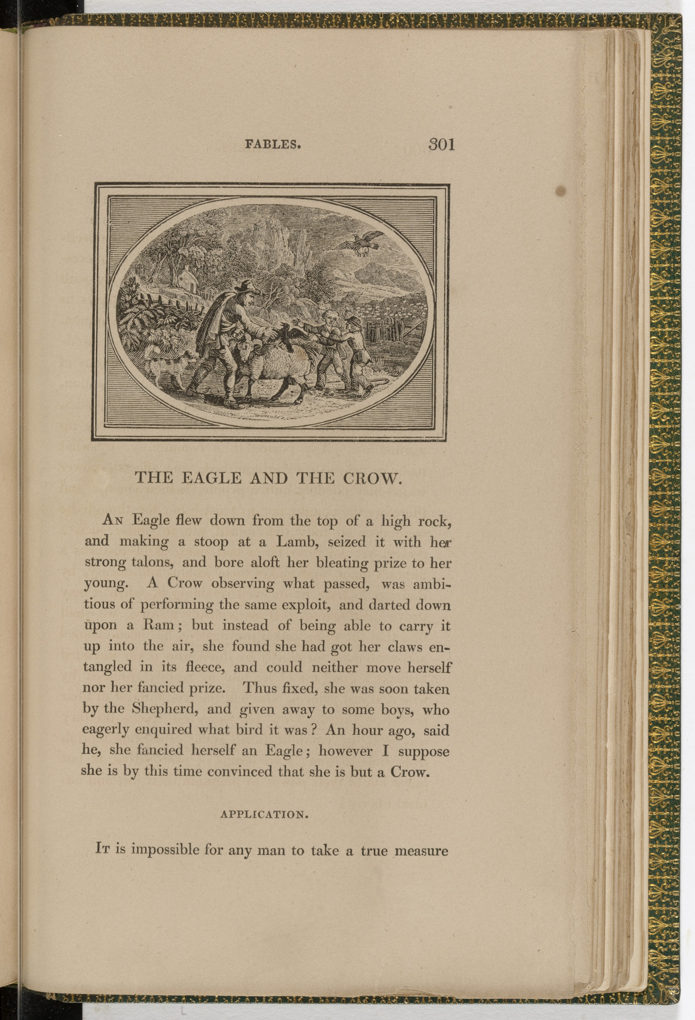 Thomas Bewick. Headpiece (page 301) from The Fables of Aesop