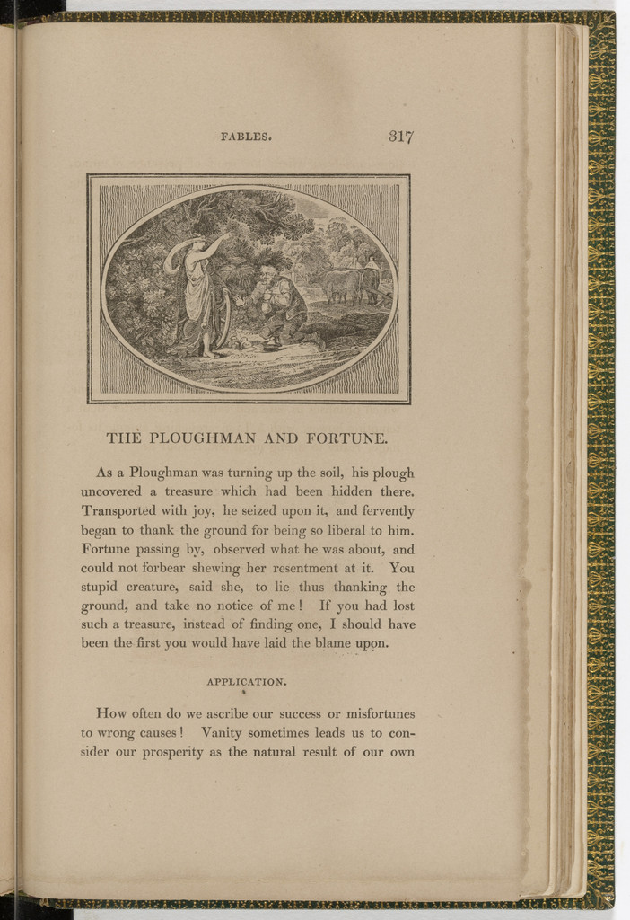 Headpiece (page 317) from The Fables of Aesop