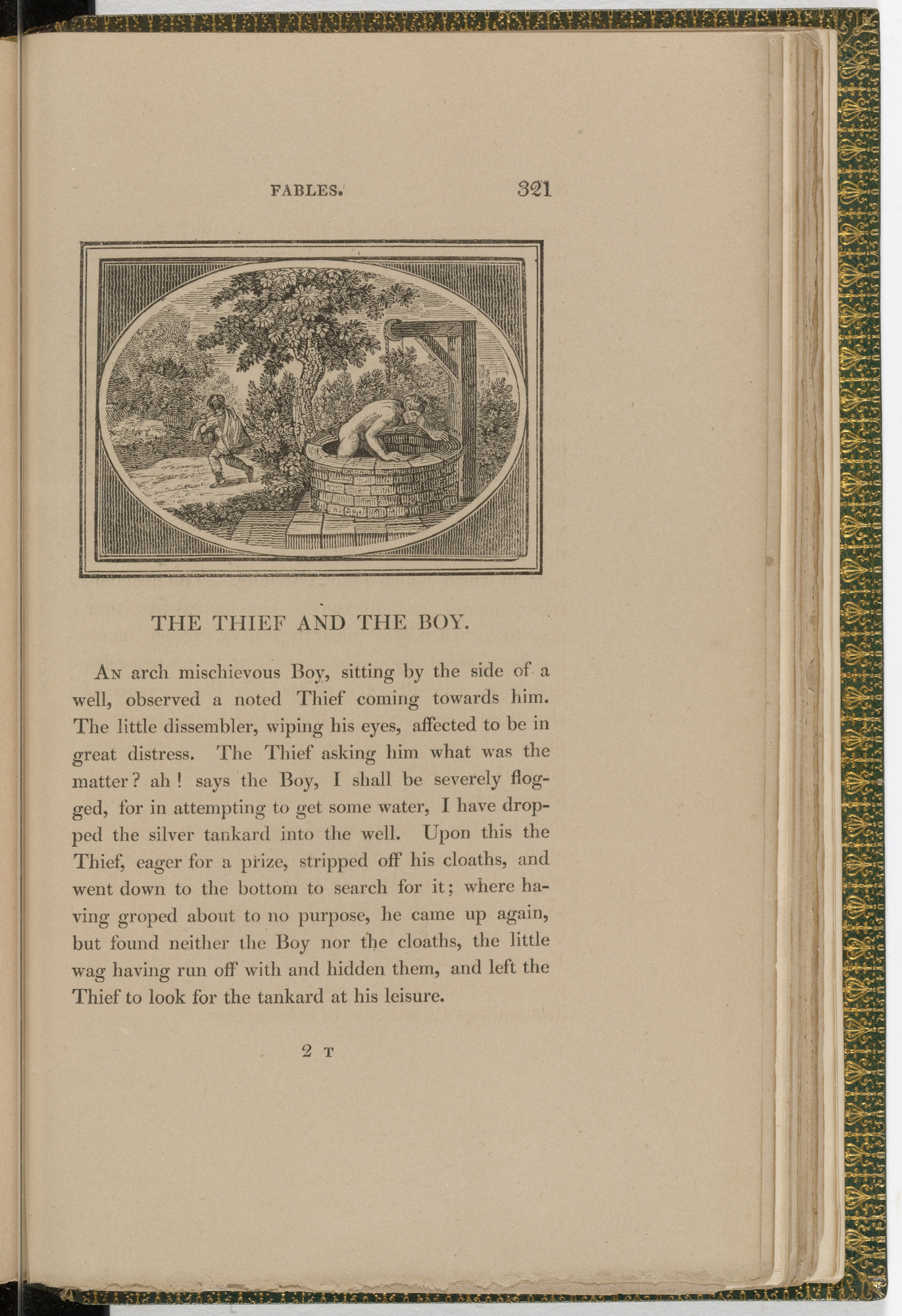 Thomas Bewick. Headpiece (page 321) from The Fables of Aesop