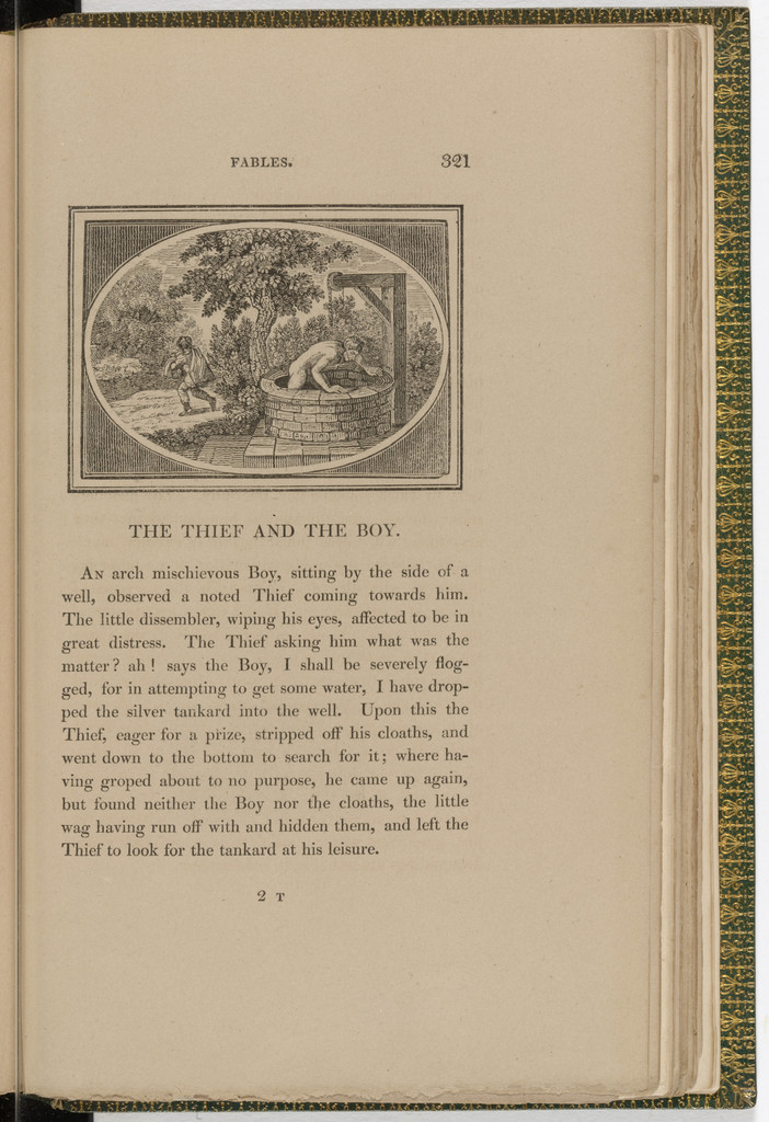 Headpiece (page 321) from The Fables of Aesop