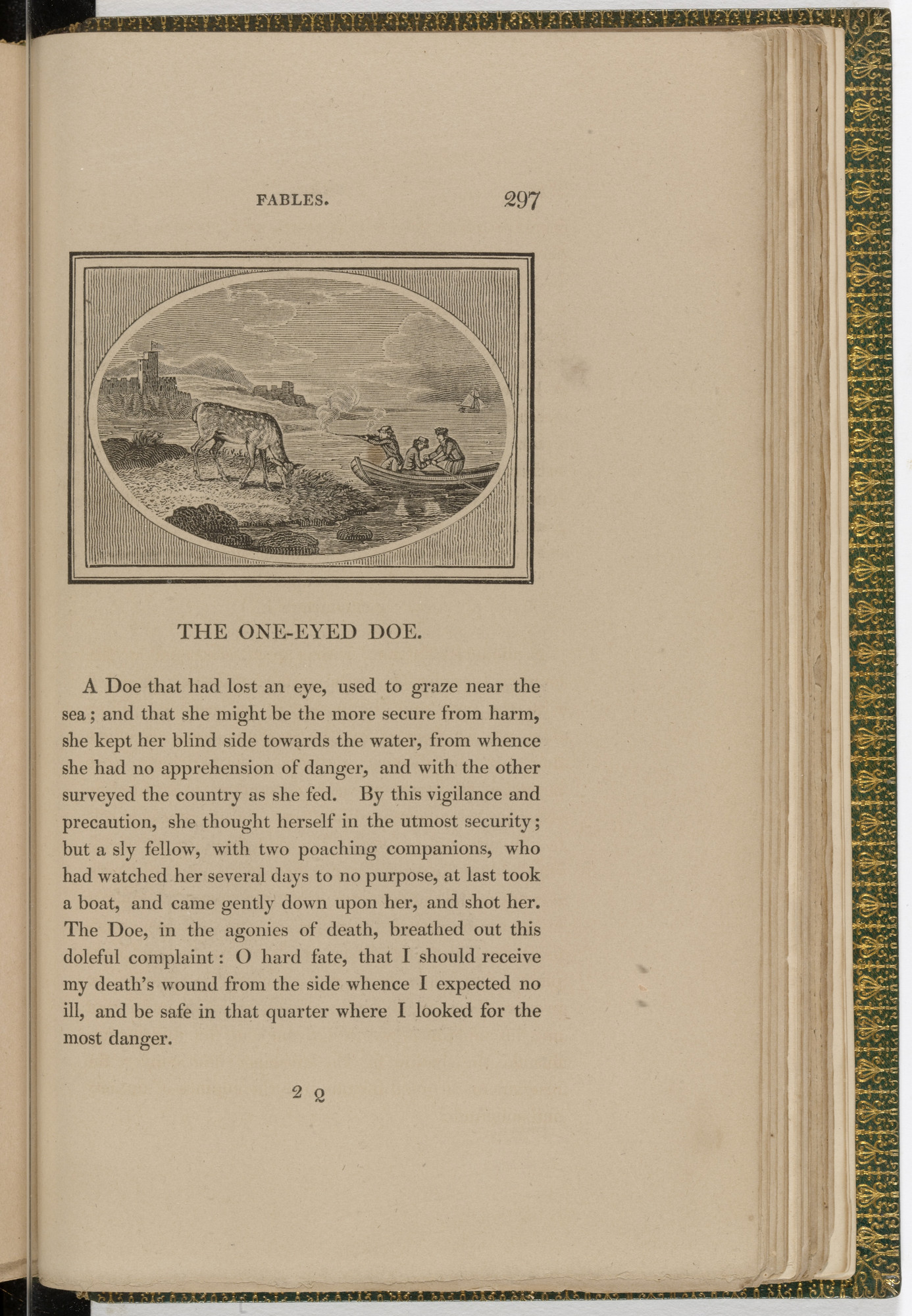 Thomas Bewick. Headpiece (page 297) from The Fables of Aesop