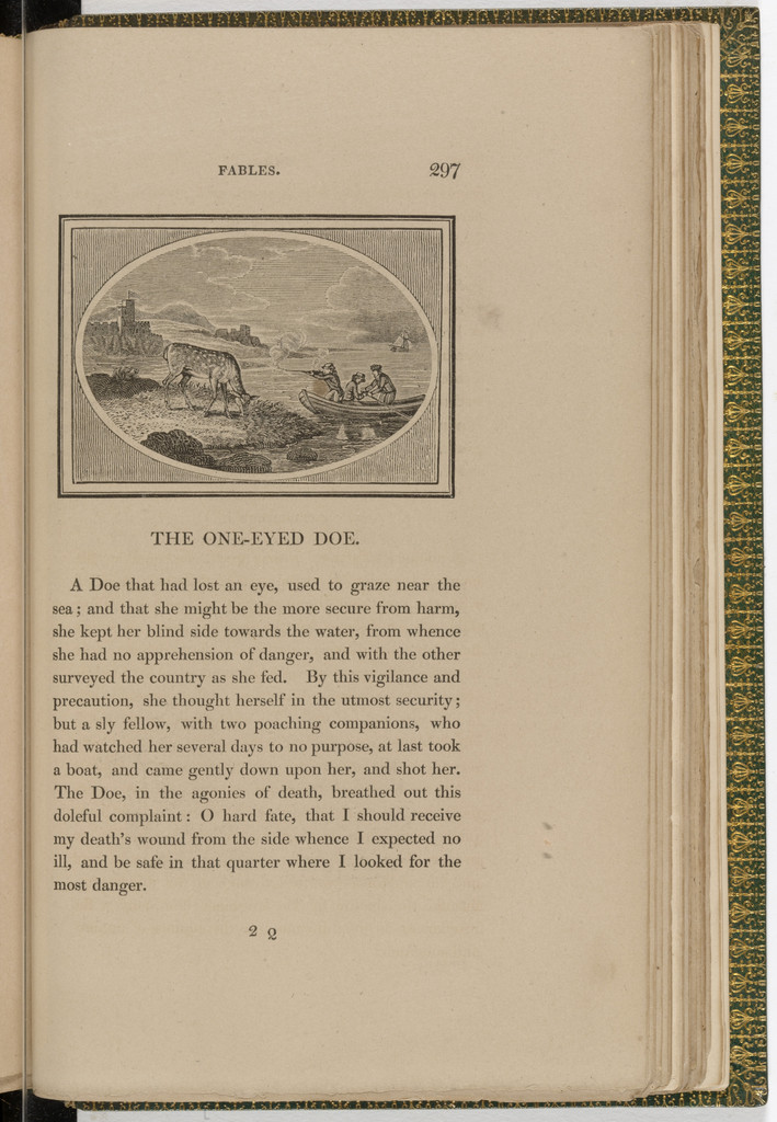 Headpiece (page 297) from The Fables of Aesop