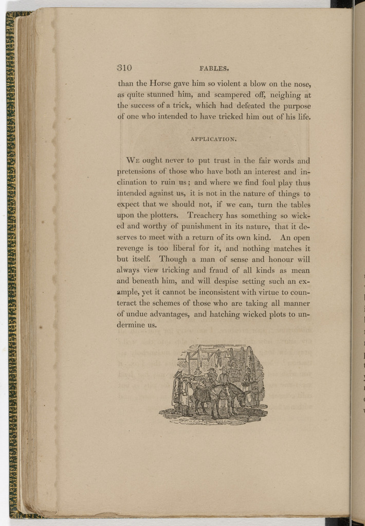 Tailpiece (page 310) from The Fables of Aesop