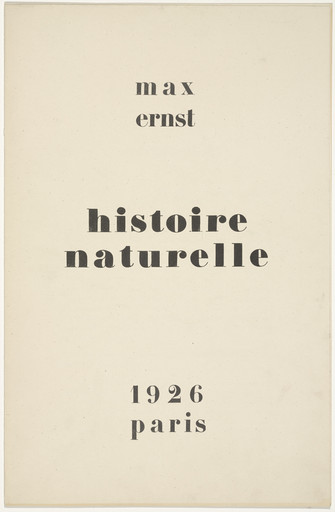Natural History (Histoire naturelle) | MoMA