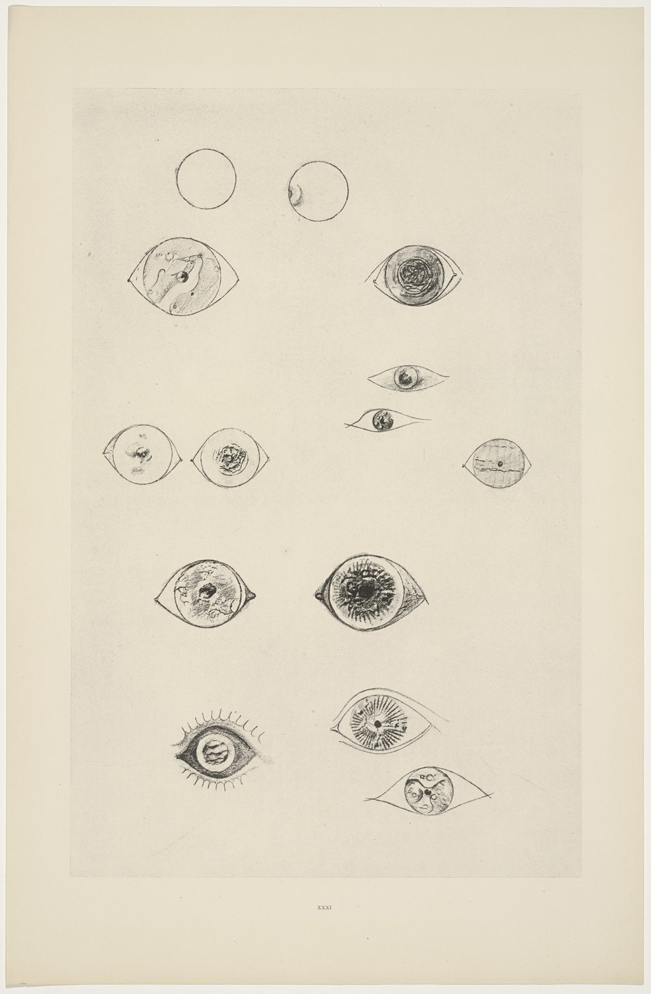 Max Ernst. Solar Currency-System (Système de monnaie solaire) from Natural History (Histoire naturelle). c. 1925, published 1926