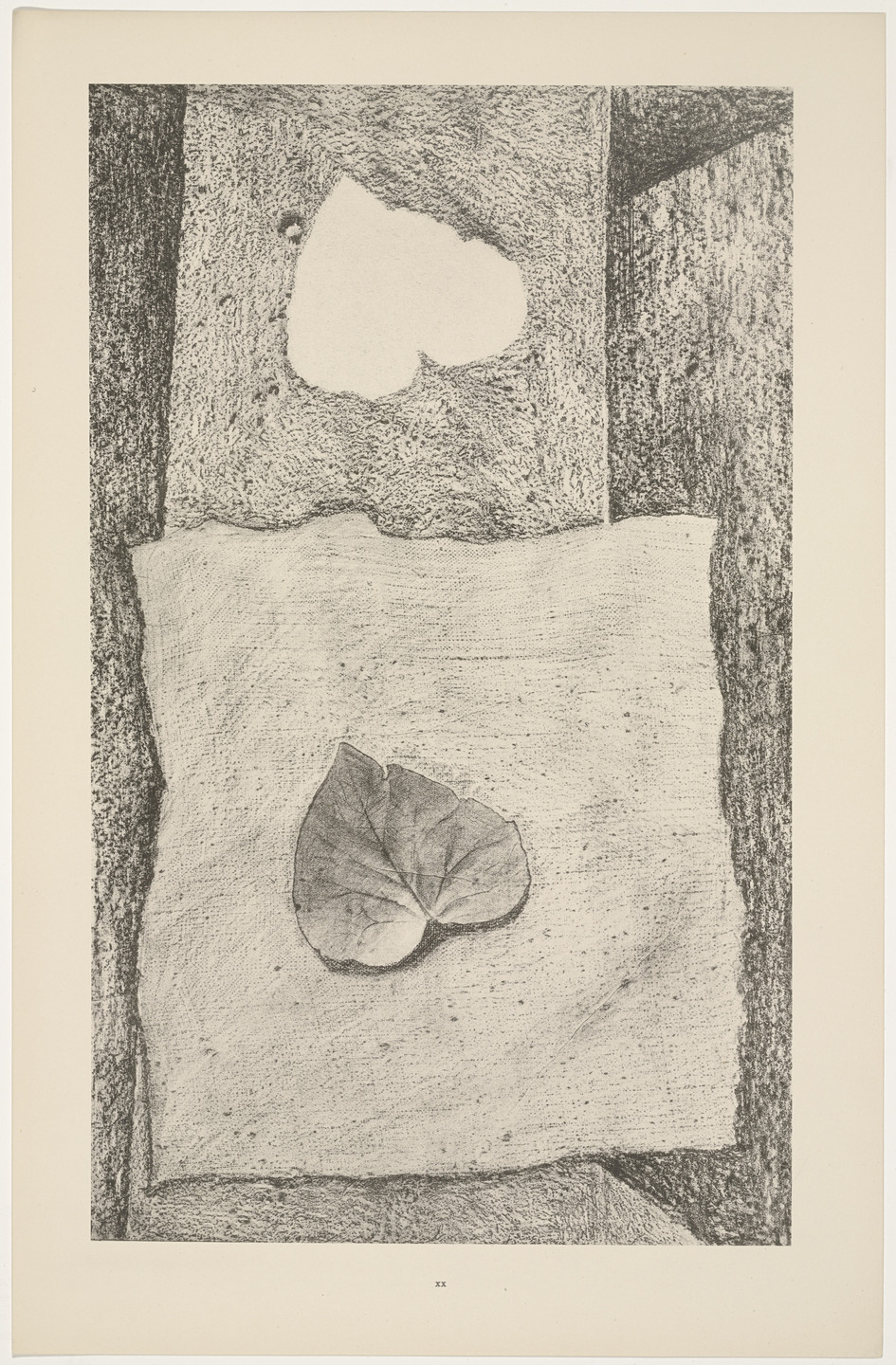 Max Ernst. Caesar's Palette (La Palette de César) from Natural History (Histoire naturelle). c. 1925, published 1926
