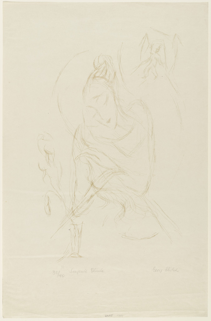 Singing Blind Woman (Singende Blinde)