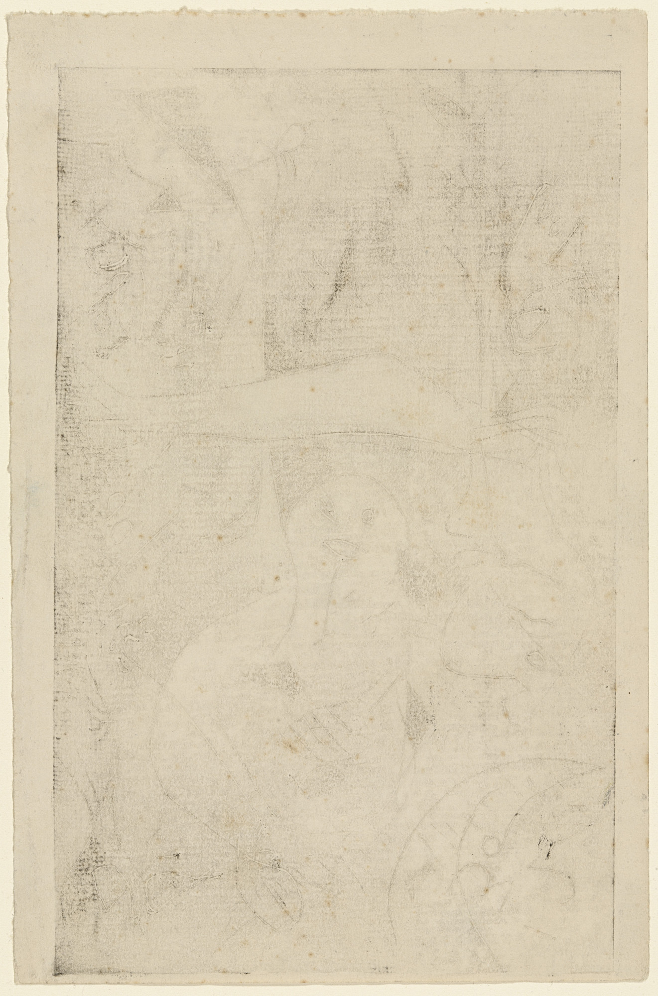 Jackson Pollock. Untitled (11), state I of II