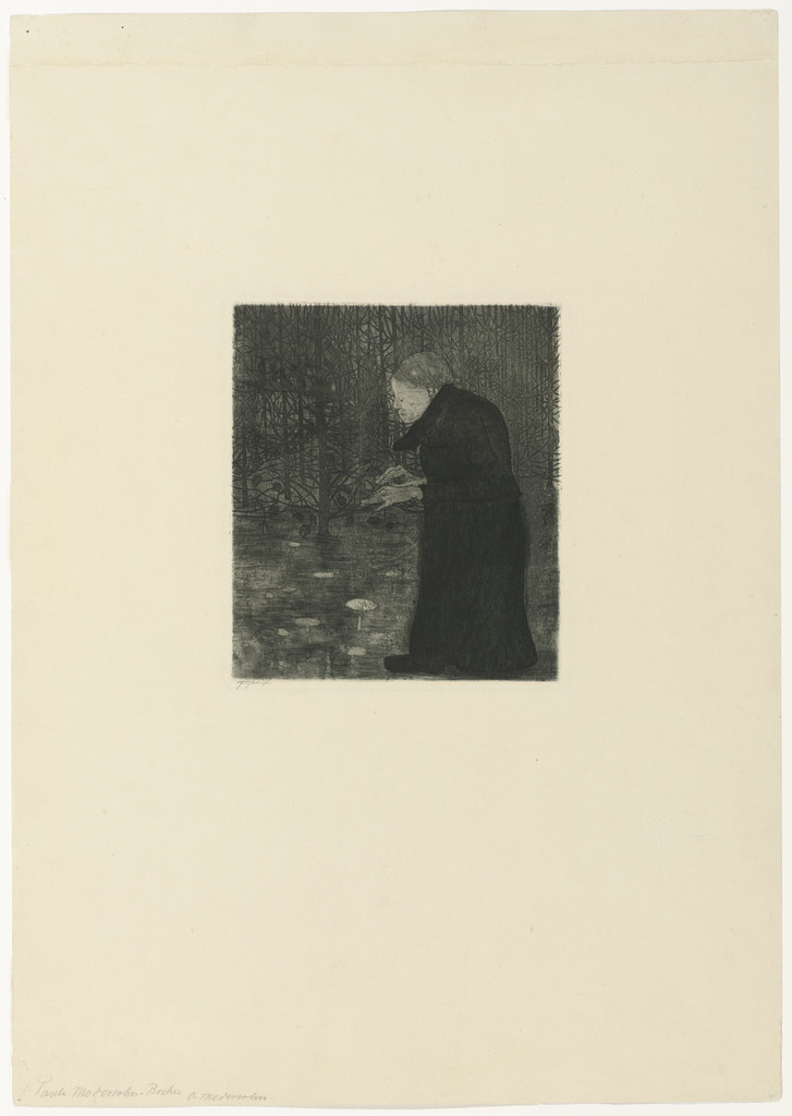 Blind Woman in the Woods (Blinde Frau im Walde)