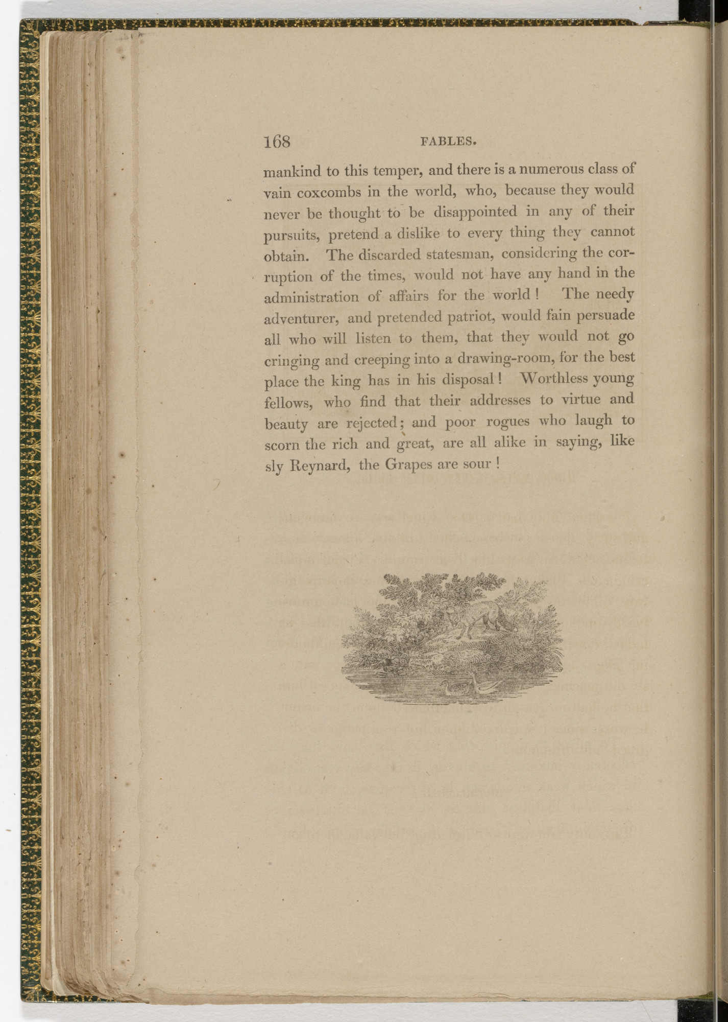 Thomas Bewick. Tailpiece (page 168) from The Fables of Aesop