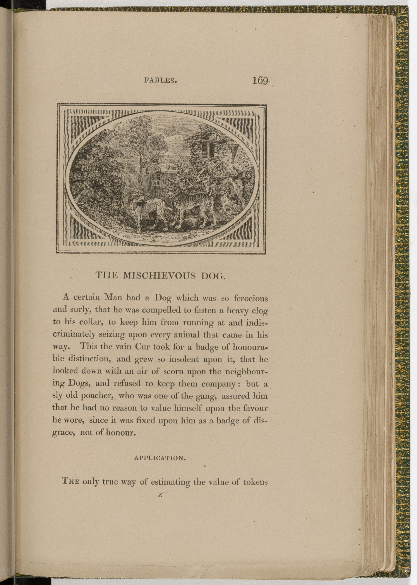 Thomas Bewick. Headpiece (page 169) from The Fables of Aesop