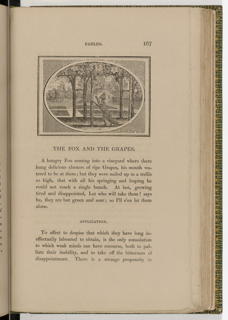 Headpiece (page 167) from The Fables of Aesop