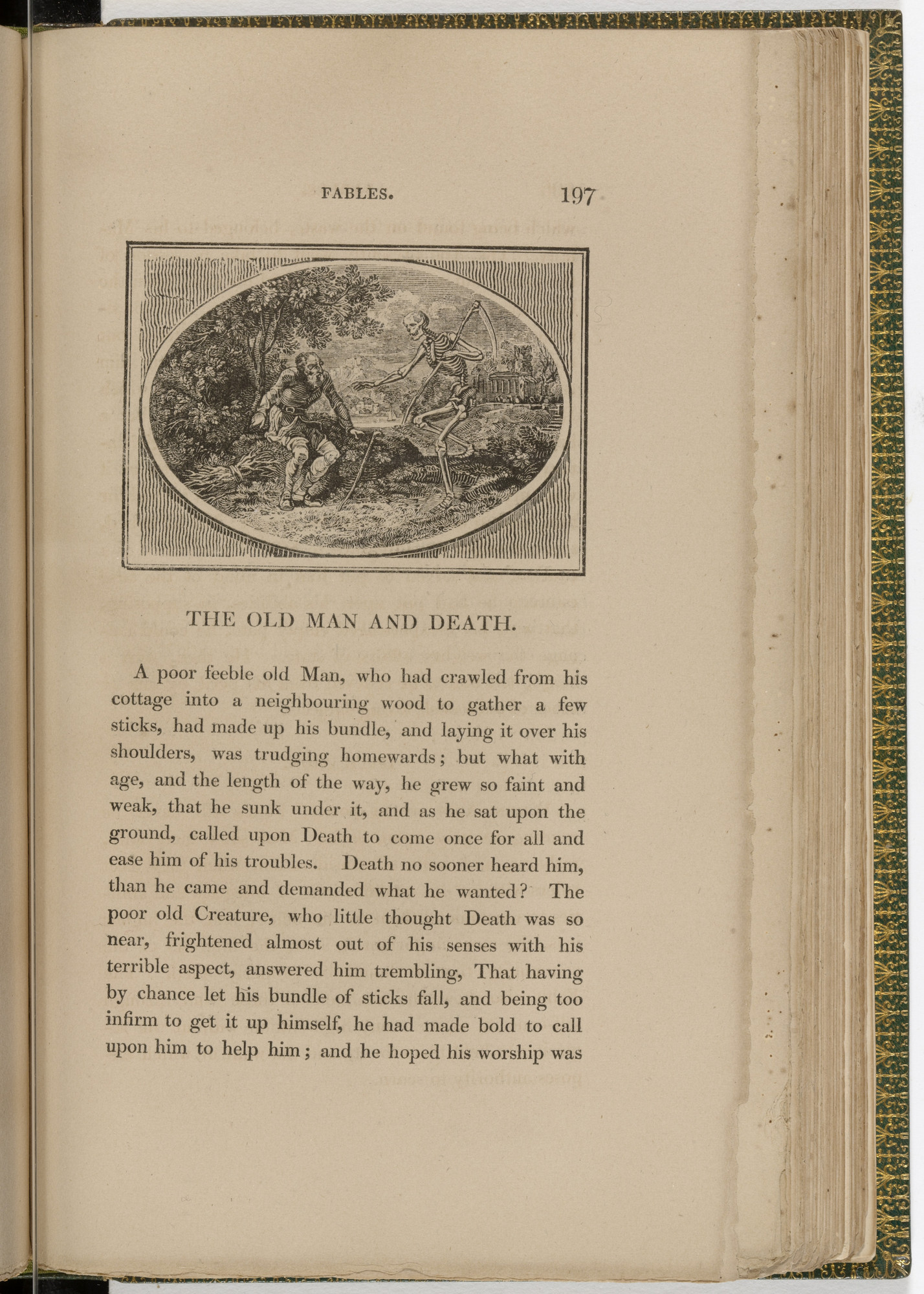 Thomas Bewick. Headpiece (page 197) from The Fables of Aesop