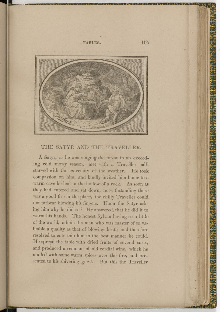 Headpiece (page 165) from The Fables of Aesop