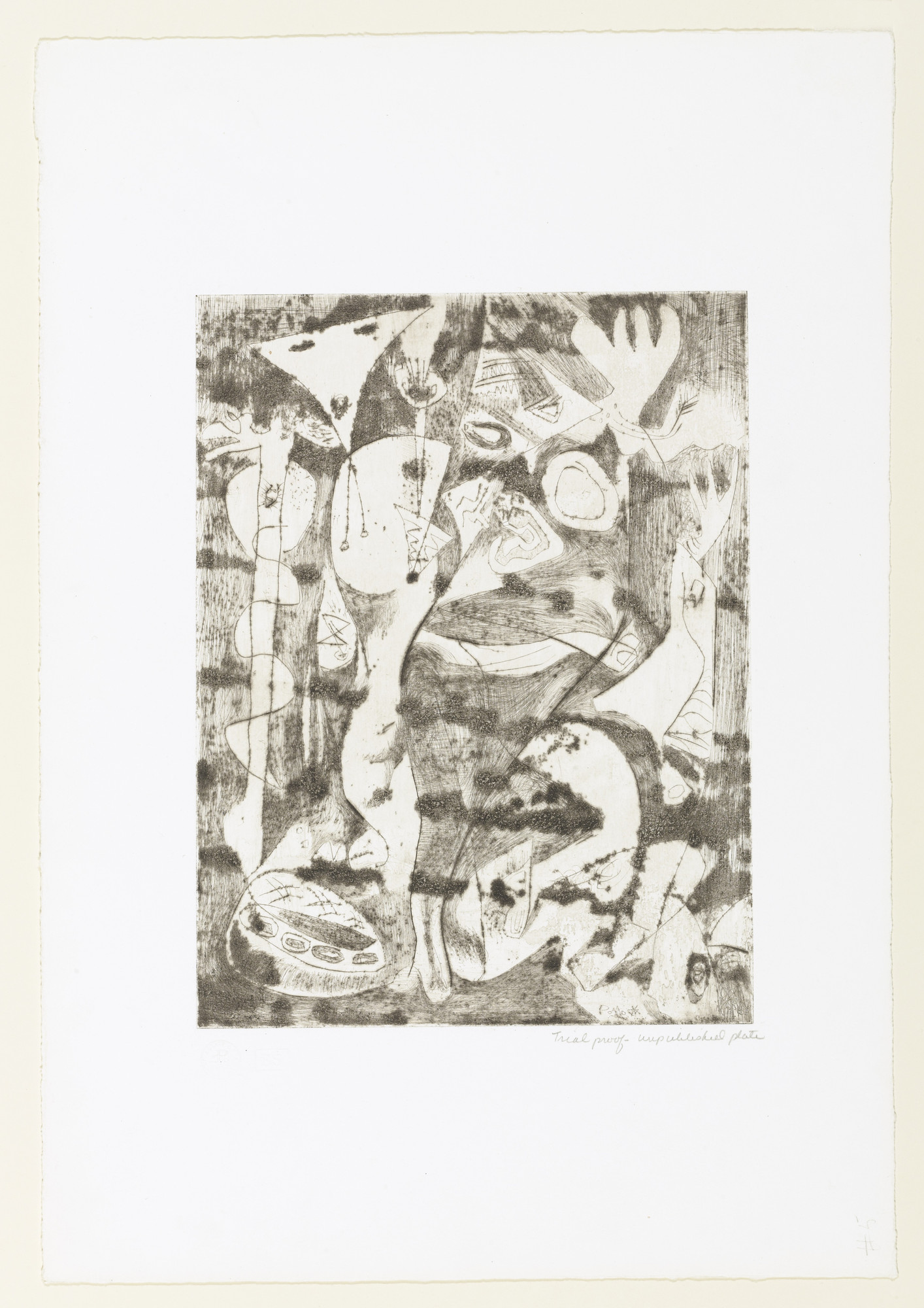 Jackson Pollock. Untitled (8)