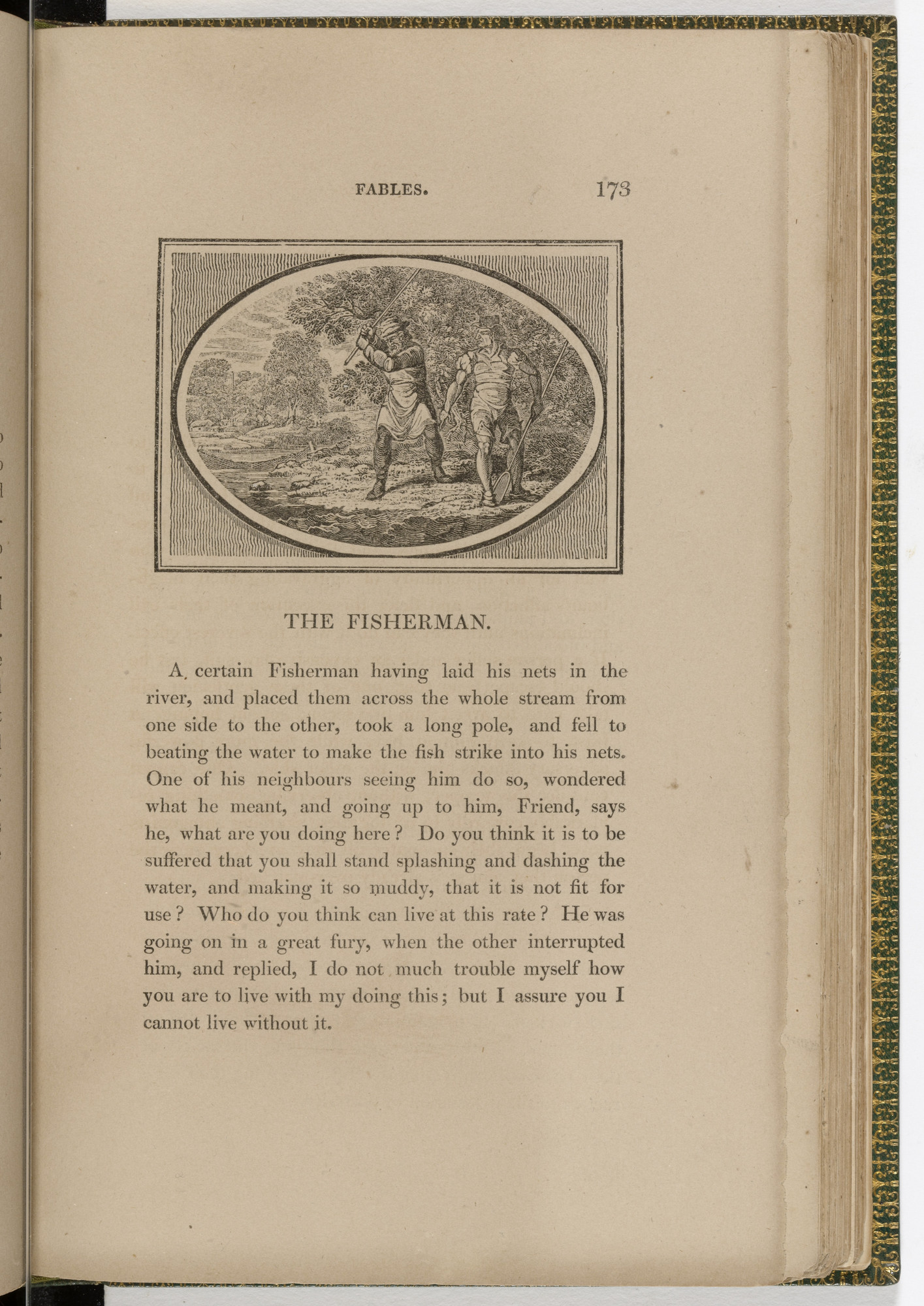 Thomas Bewick. Headpiece (page 173) from The Fables of Aesop