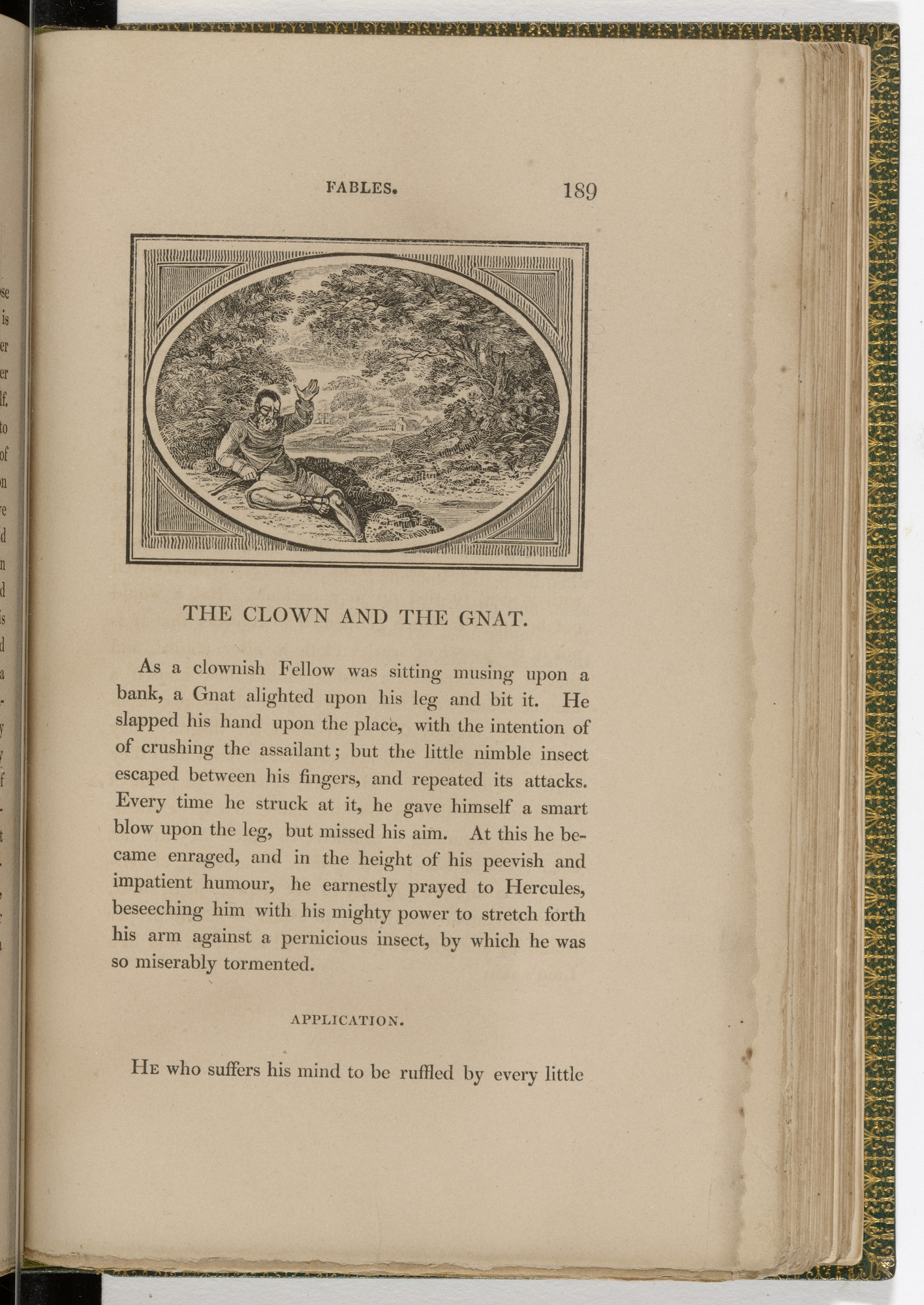 Thomas Bewick. Headpiece (page 189) from The Fables of Aesop