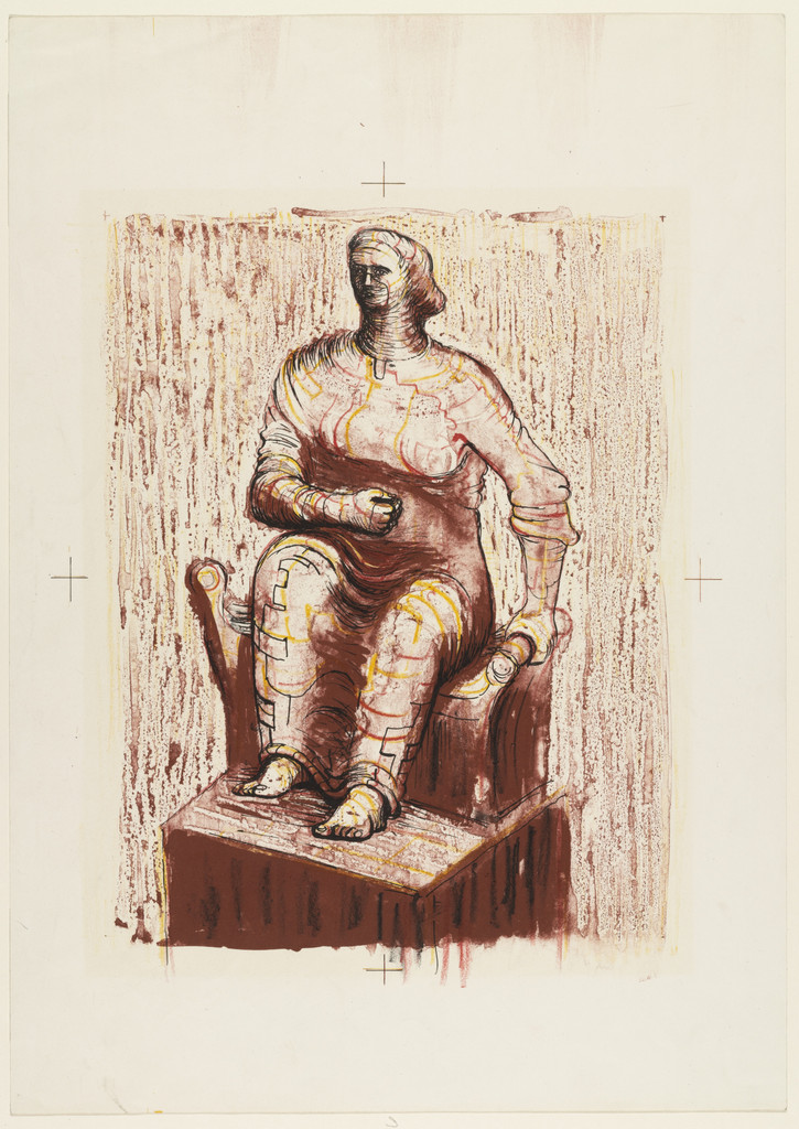 Seated Figure, Henry Moore, 1950